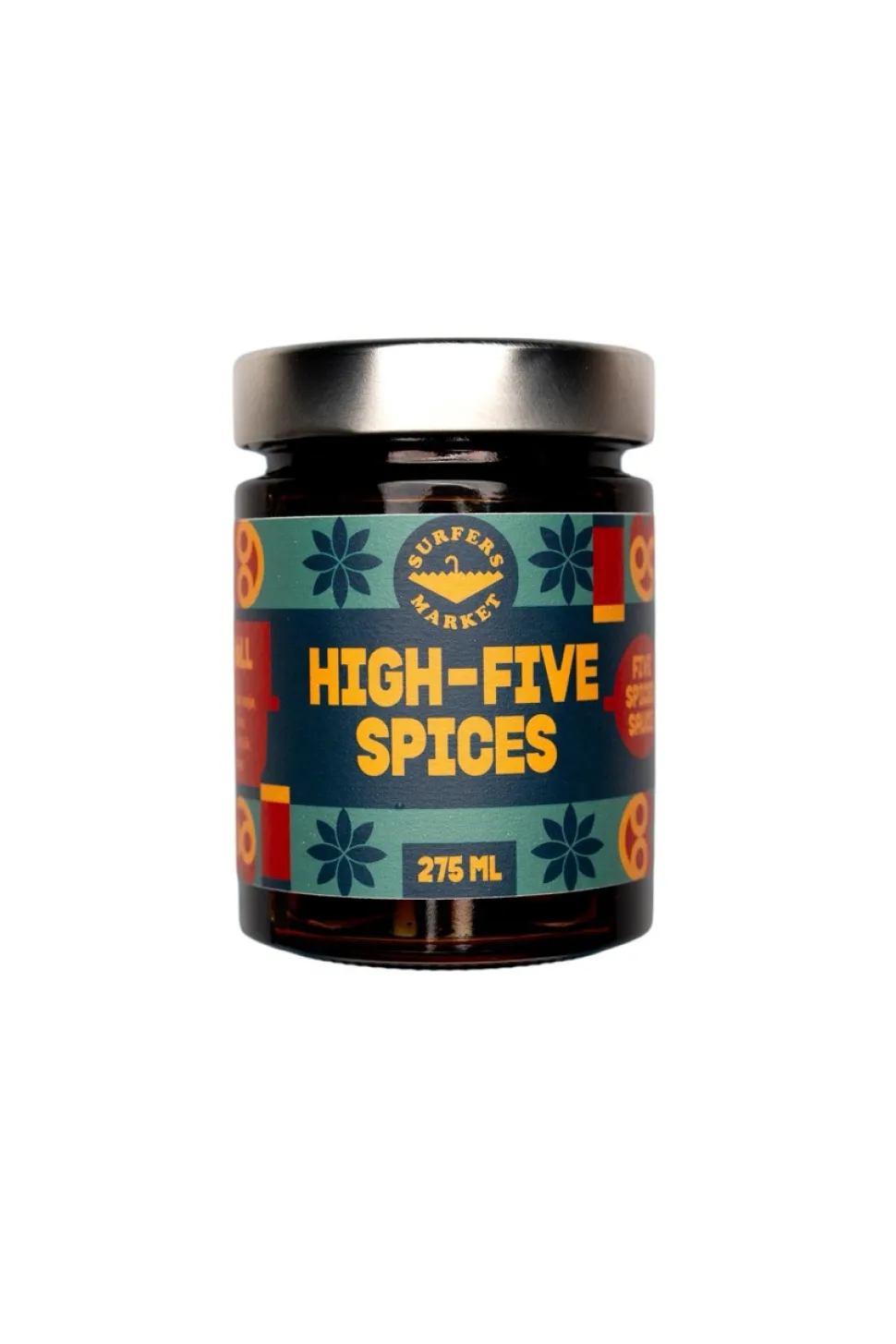 High-Five Spices, fem-kryddors-sås, 275 ml - Surfers