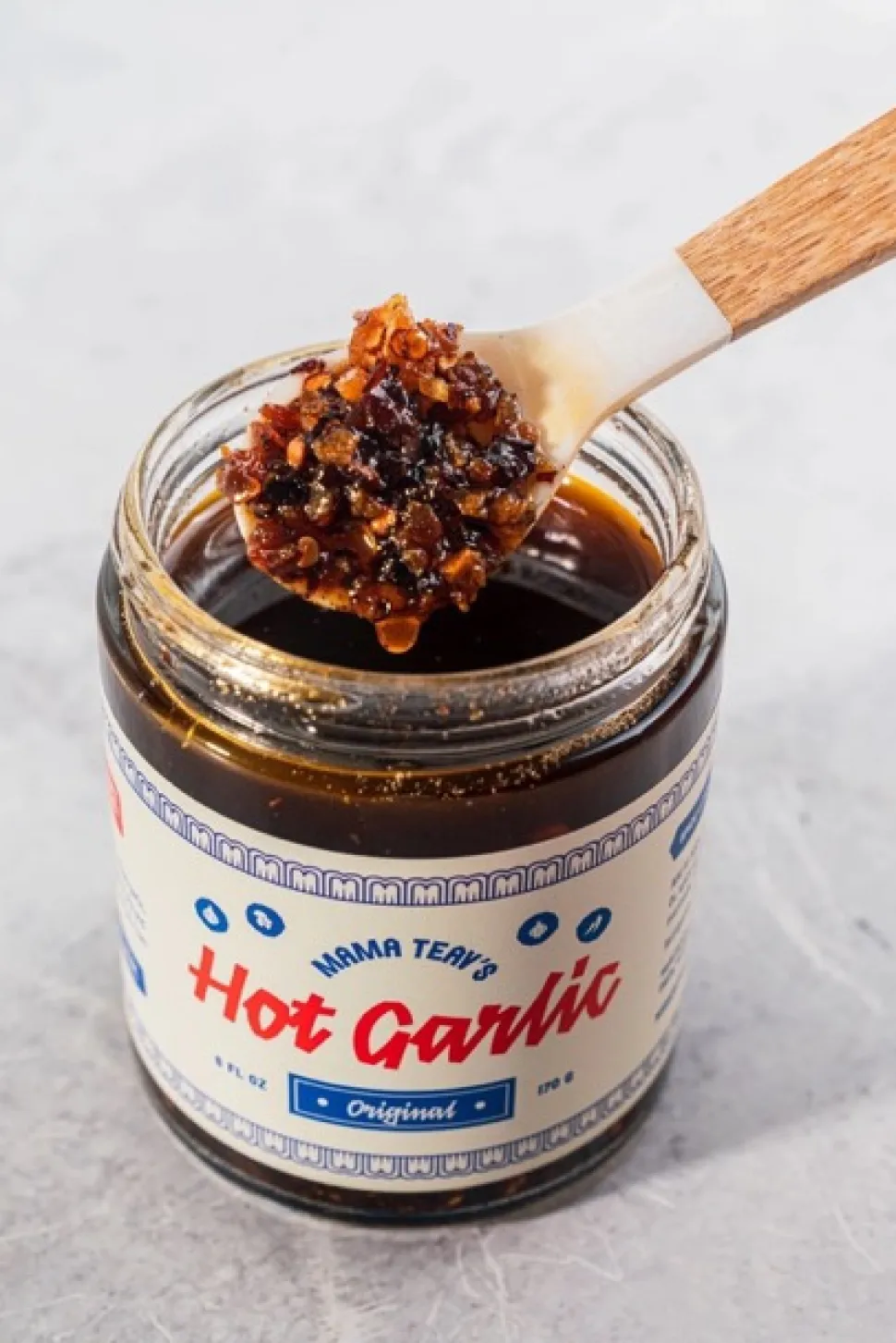 Hot Garlic Chili crisp, 170 g - Mama Teav's