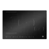Induktionshäll 78 cm, fasettslipad kant, 4 zoner - Bertazzoni
