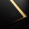 Induktionshäll, 78 cm, TFT display, 4 zoner (1 Flex) + guld-ram - Bertazzoni
