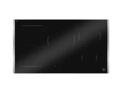 Induktionshäll, 90 cm, 5 zoner (1 Flex), invisible slider + Carbonio-ram - Bertazzoni