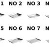 Japanska rostfri brickor, Bakozara - 5 Pack