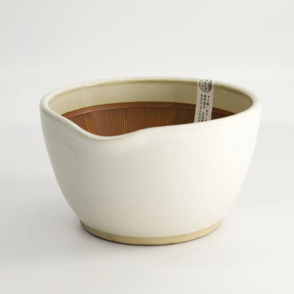 Japansk mortel, Suribachi, Vit 18 cm