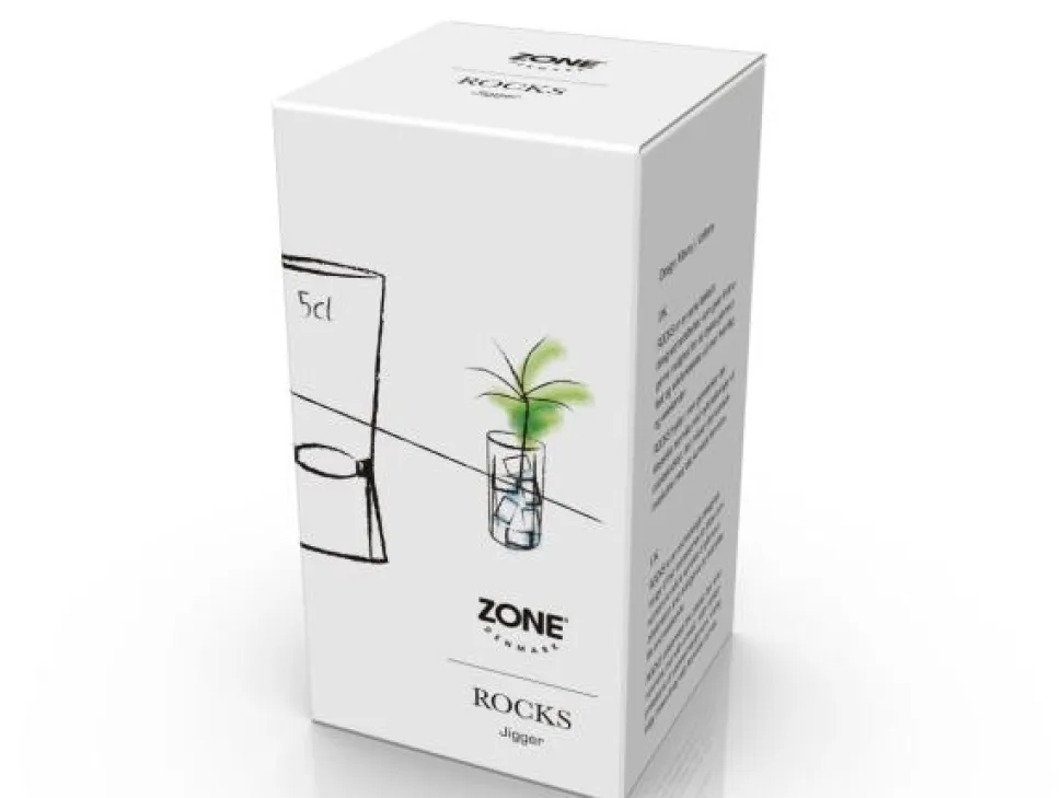 Jigger, Rocks, 2,5/5 cl - Zone Denmark