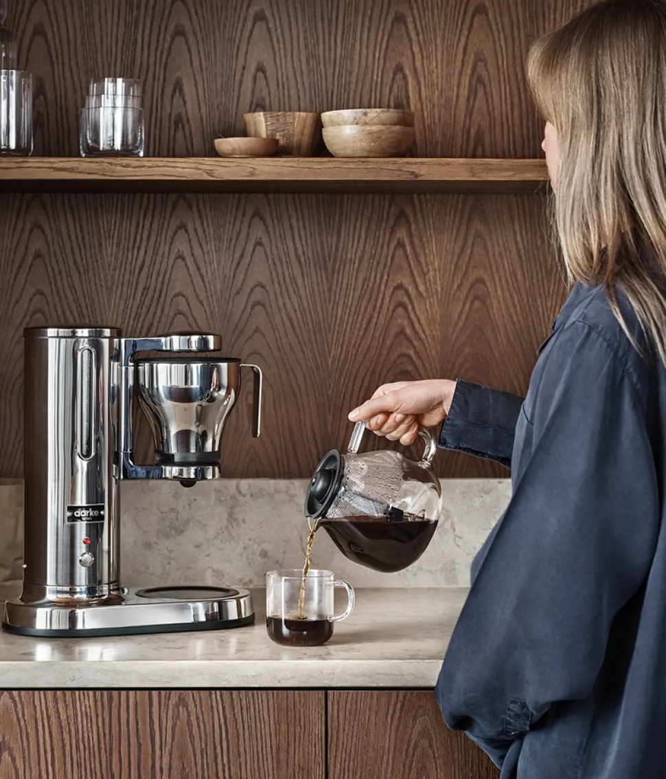 Kaffebryggare i rostfritt stål - Aarke