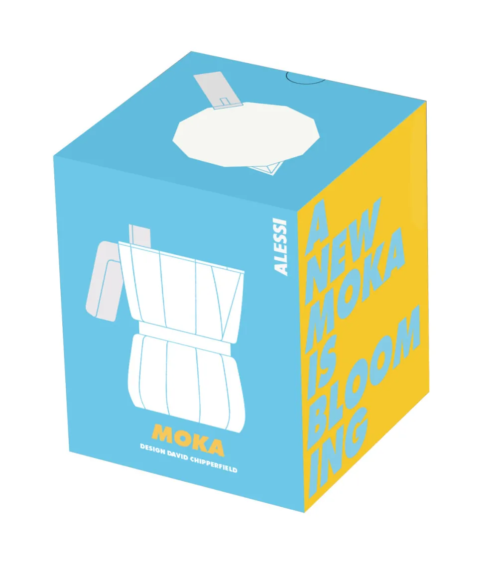 Kaffebryggare, Moka - Alessi - 6 kopp
