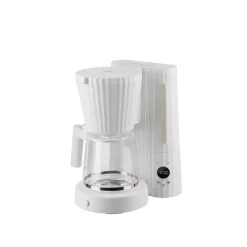 Kaffebryggare, Plissé - Alessi - Vit