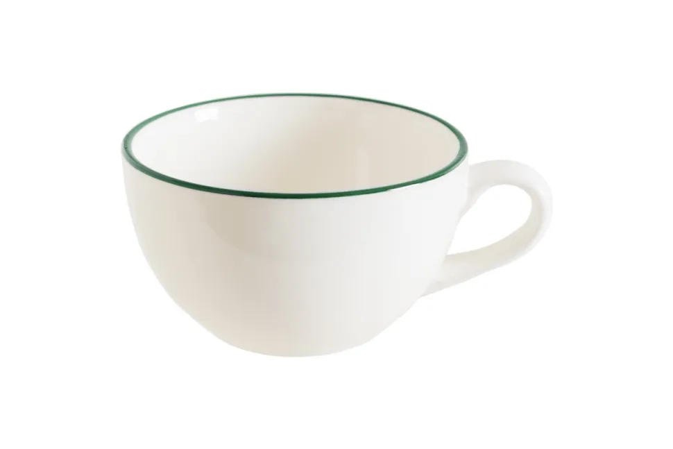 Kaffekopp 23 cl, Rita Linea Green - Bonna