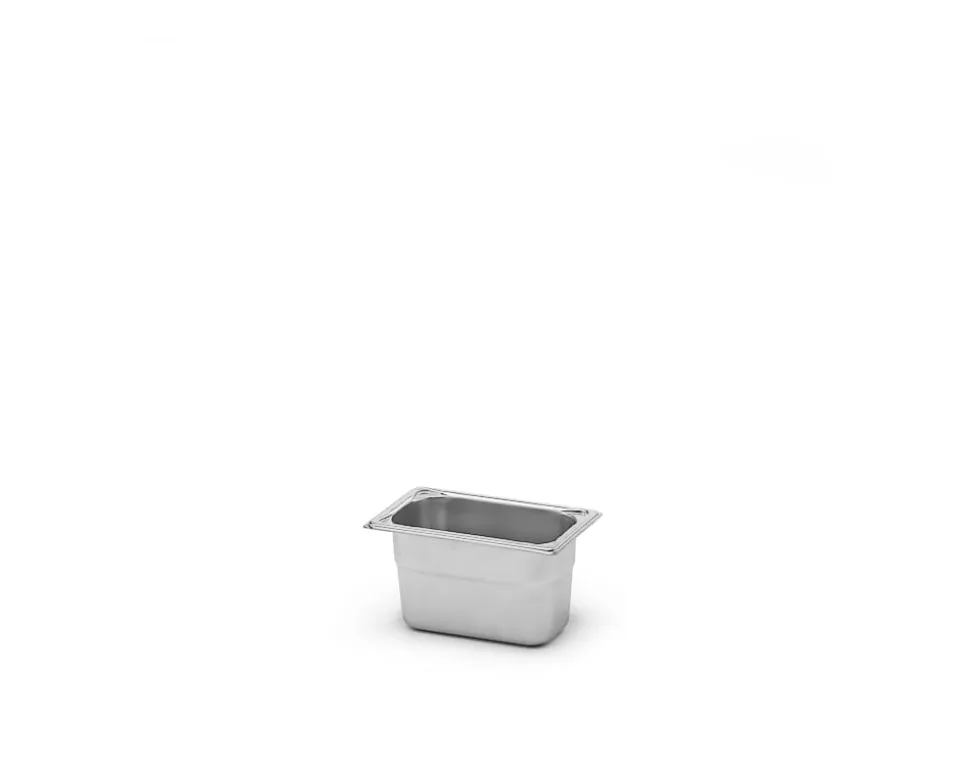 Kantin GN 1/9, rostfritt stål - Patina