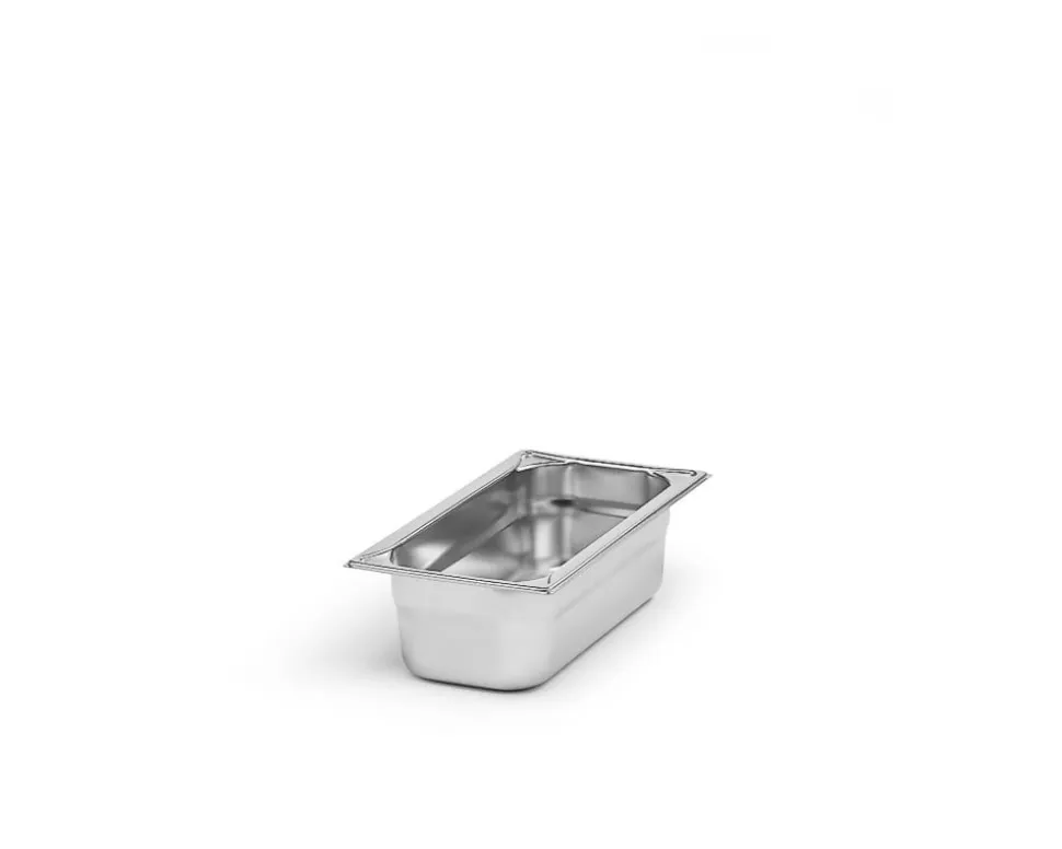 Kantin GN 1/3, rostfritt stål - Patina