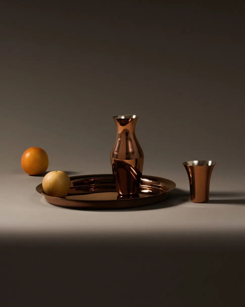 Karaff, Kuru Kuru - Alessi - Koppar
