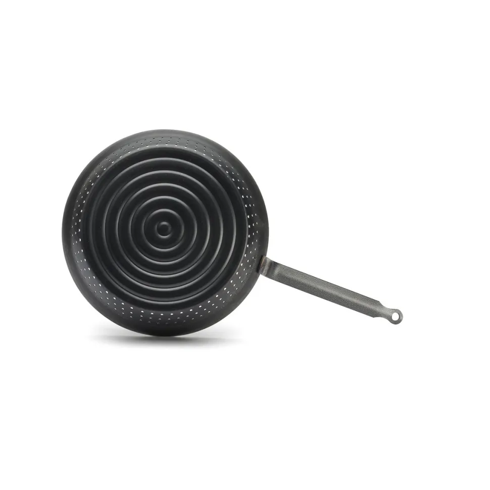 Kastanjepanna med sidoblås, 28cm - De Buyer