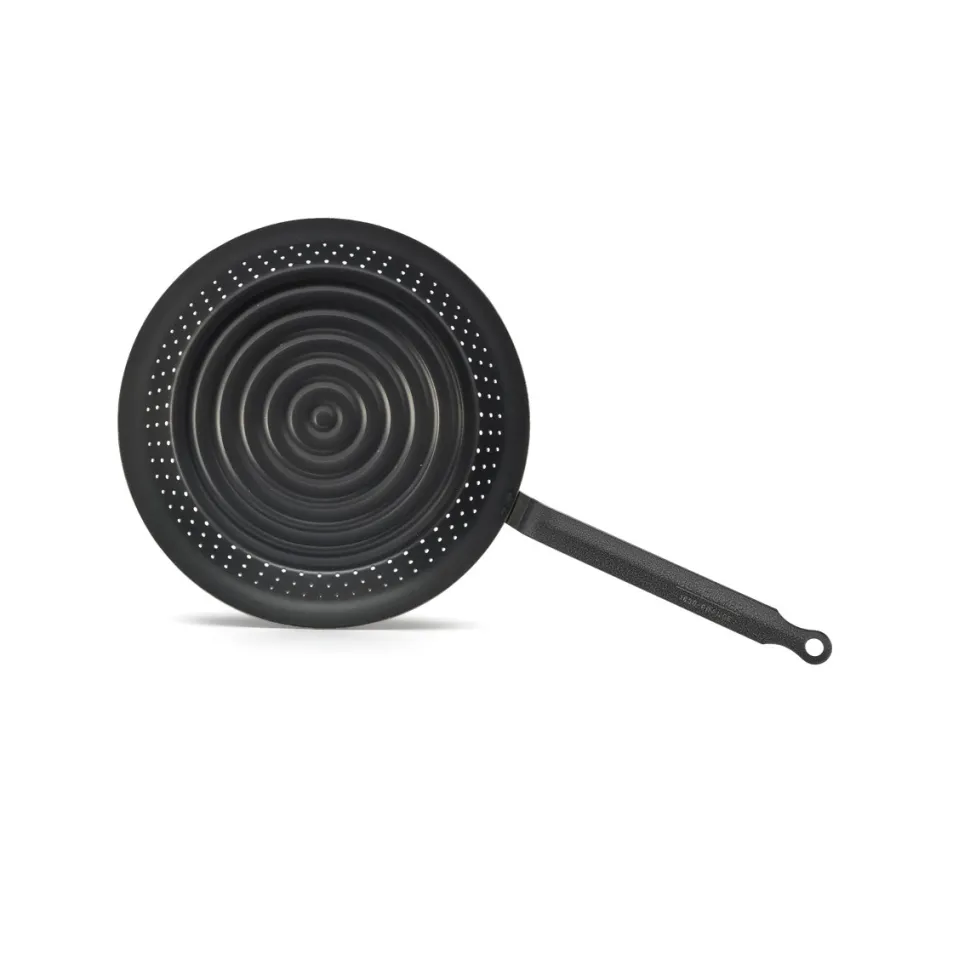Kastanjepanna med sidoblås, 28cm - De Buyer