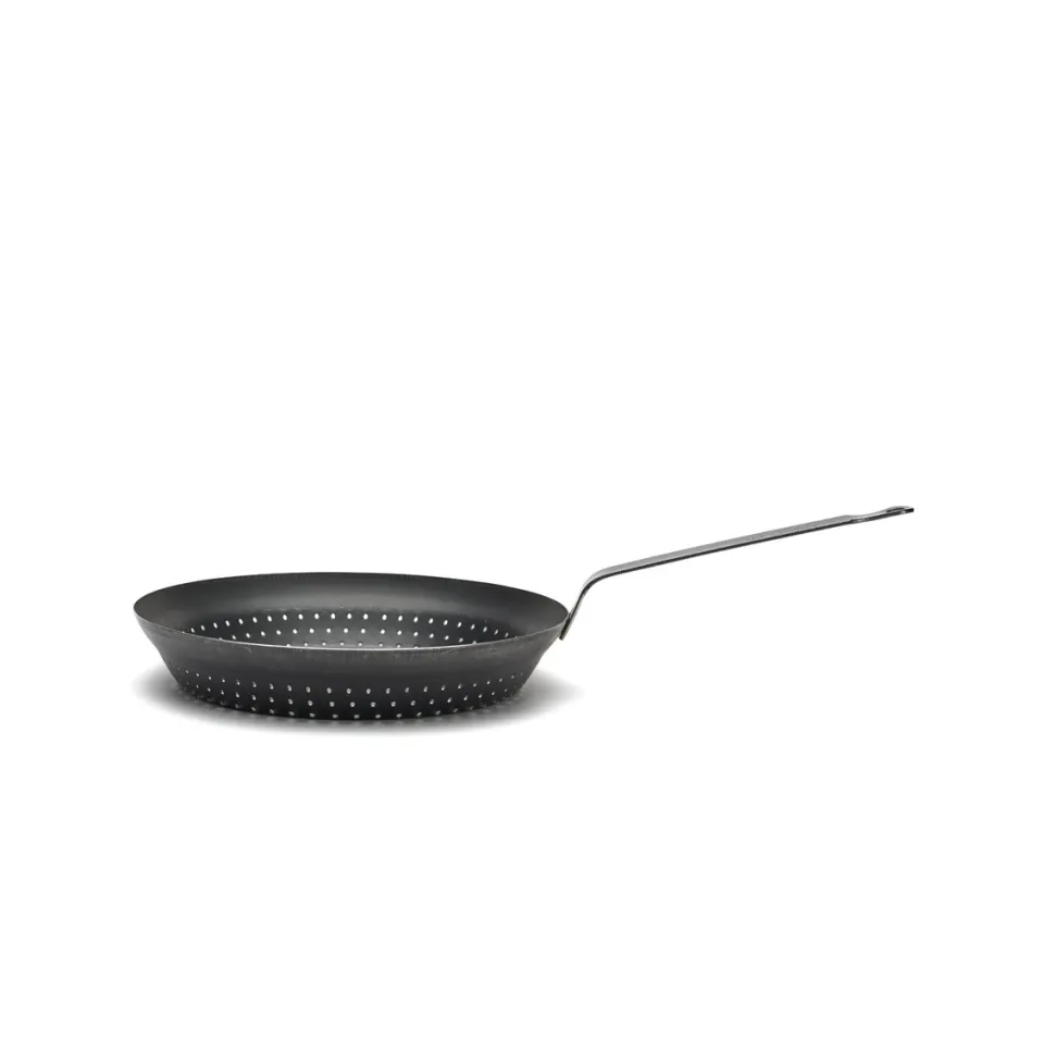 Kastanjepanna med sidoblås, 28cm - De Buyer