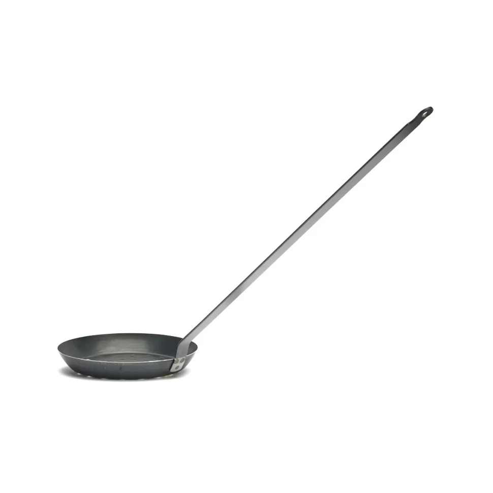Kastanjepanna med sjukt långt handtag, 28cm - De Buyer
