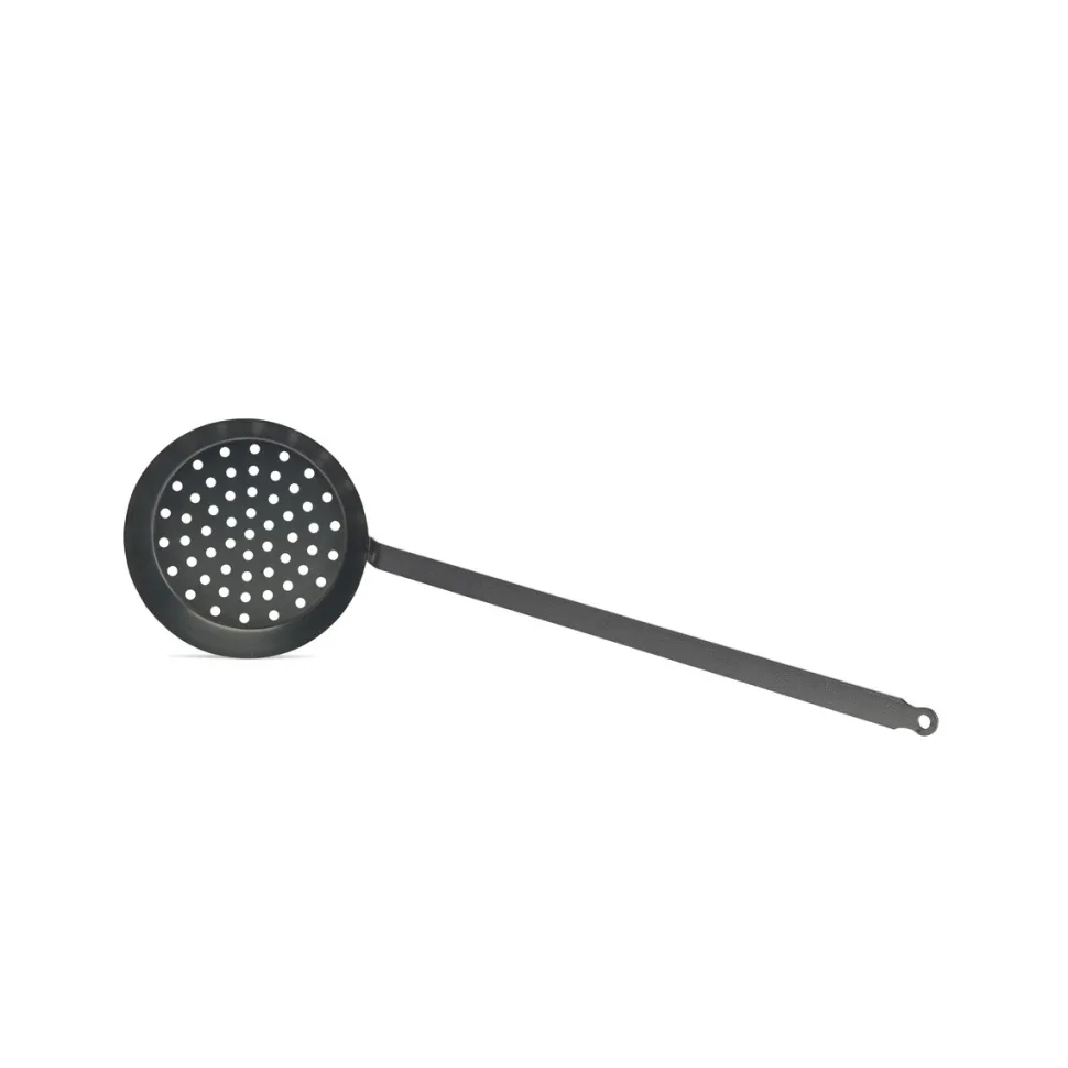 Kastanjepanna med sjukt långt handtag, 28cm - De Buyer