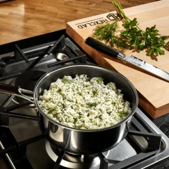 Kastrull med glaslock, nonstick, 2,8 L - Hexclad