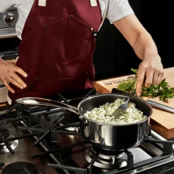 Kastrull med glaslock, nonstick, 2,8 L - Hexclad