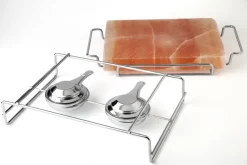 Kit med steksten i Himalayasalt och brännare - 100% chef