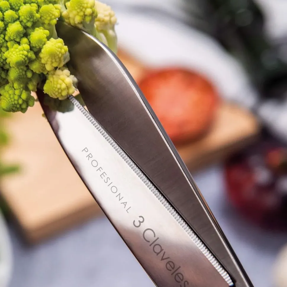 Kökssax i rostfritt stål, Professional - 3 Claveles - 20 cm