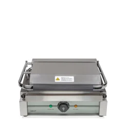 Klämgrill Panini, räfflad - Exxent