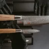 Knivset Swirl, Santoku + petty - Suncraft