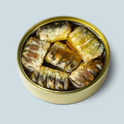 Kolgrillade sardinfiléer, 105 g - Conservas Braseadas Güeyu Mar