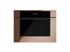 Kombiugn med mikro Modern, TFT-display, Blank Brons - Bertazzoni