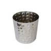 Kopp i rostfritt, 8x8 cm, hamrad finish - U Group