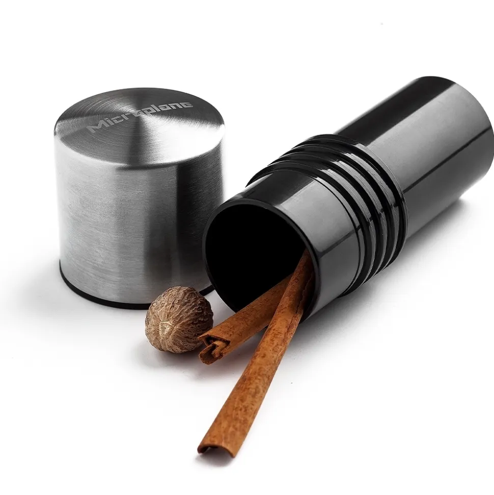 Kryddkvarn med förvaring, 2in1 - Microplane