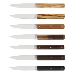 Köttkniv 9.47, handgjord med handtag i trä - Perceval