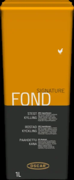 Kycklingfond, rostad, 1liter -  Oscar