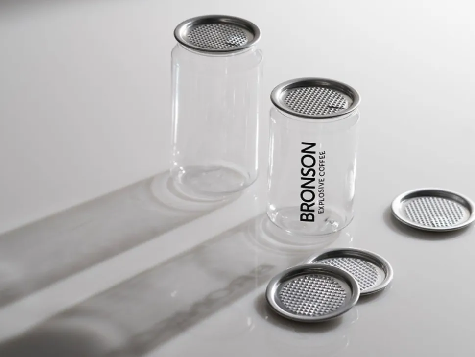 Lock till servering ur läskburk, Peel off lids, 100-pack - 100% Chef