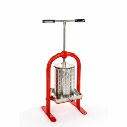 Manuell Fruktpress, Rostfritt Stål, 10 L - Apple Press