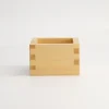 Masu, sake-kopp i trä, 8 x 8 cm
