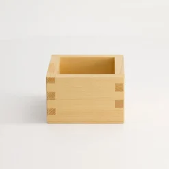 Masu, sake-kopp i trä, 8 x 8 cm