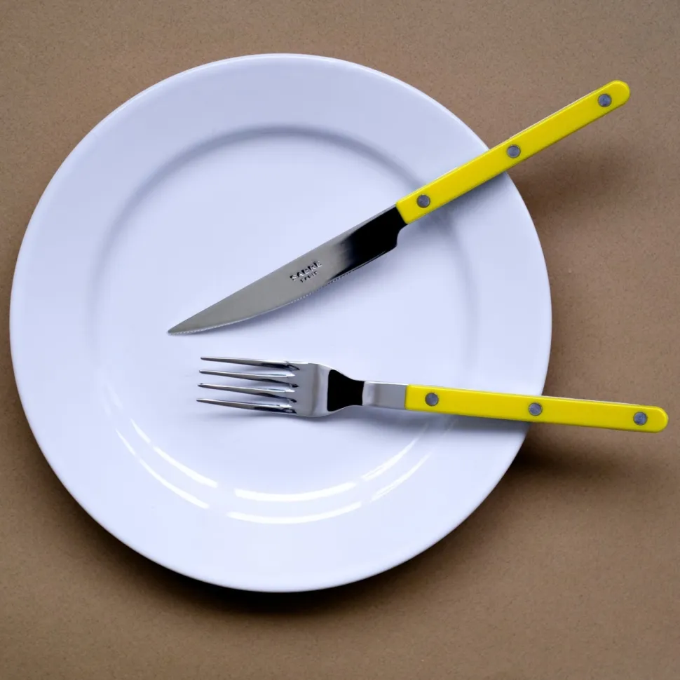 Matgaffel, Bistrot, Yellow - Sabre Paris