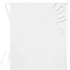 Midjeförkläde 75x85cm, 100% bomull, vitt - Segers