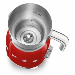 Mjölkskummare, Röd - Smeg