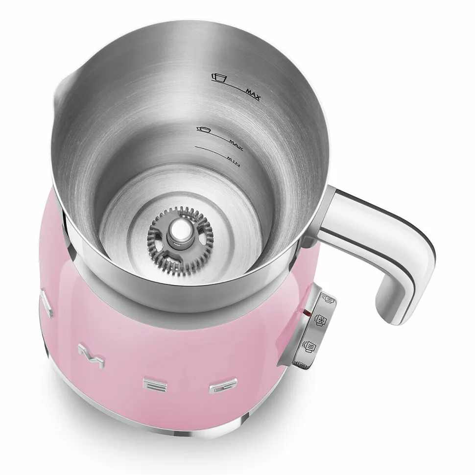 Mjölkskummare, Rosa - Smeg