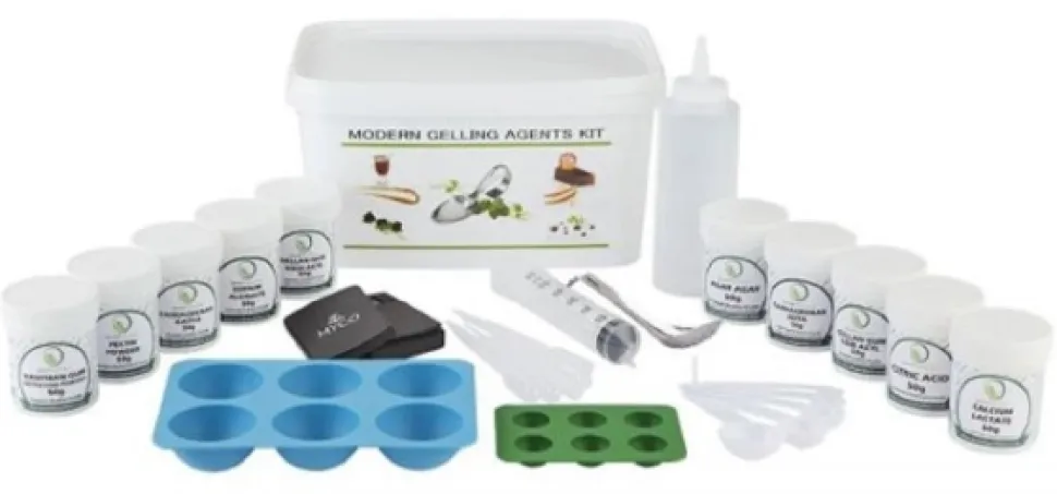 Modern Gelling Agents, ingrediens-kit - The Kitchen Lab