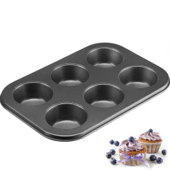 Muffinsplåt för sex muffins, non-stick - Westmark