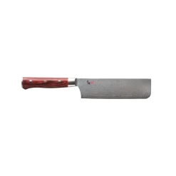 Nakiri, 15,5 cm, Flame Damascus - Mcusta/Zanmai