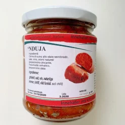 Nduja från frigående grisar, 170gr - Fattoria de Lillas