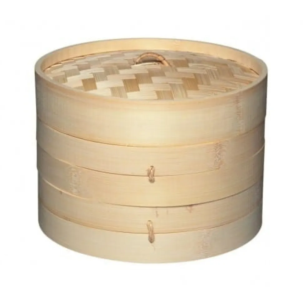 Ångkokare, bambu - Kitchen Craft