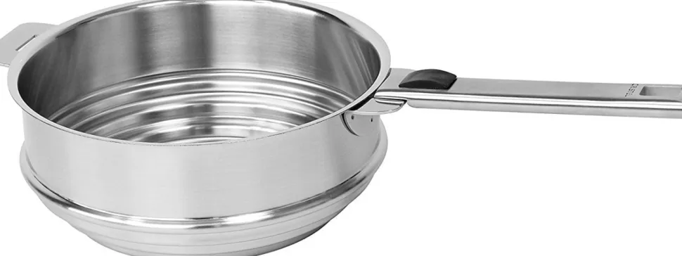 Ångkokningsinsats, avtagbara handtag, Strate - Cristel