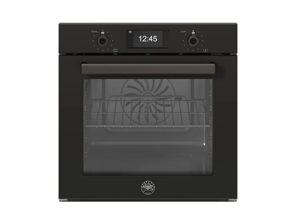 Ångugn med pyrolys Professional, TFT-display, Carbonio - Bertazzoni