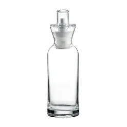 Oljeflaska i glas med droppkork - Guzzini