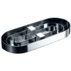 Oval Tårtring/Anslagsring, Set med distanser - Martellato
