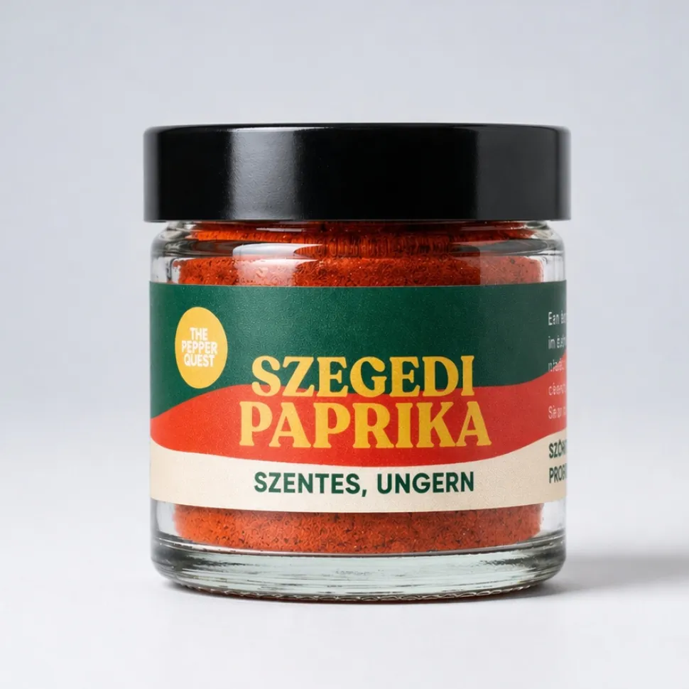 Paprikapulver, Szegedi, 40 g - The Pepper Quest